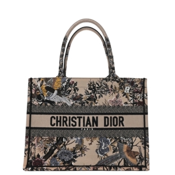 *RARE*Limited Edition Rare DIOR Embroidered Medium Book Tote - Like New! - Picture 1 of 9